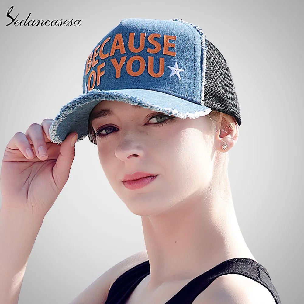 Buy Woman's Ponytail Baseball Cap Summer Sun Protect