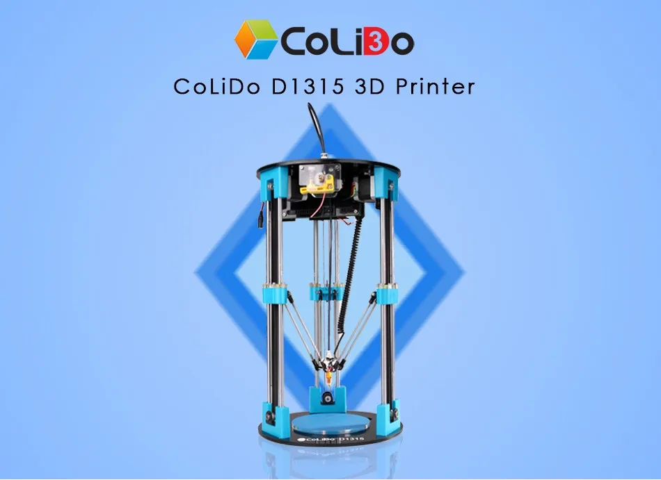 Colido D1315 3d Printer Fdm Technology Exceed The Limits Delta Printer With Free Pla Filament And Usb Printer Box Printer Bluetoothprinter Formatter Aliexpress