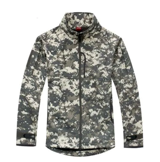 Армейская тактическая TAD Акула кожа командор Военная флисовая куртка мужская теплая водонепроницаемая ветровка активные куртки