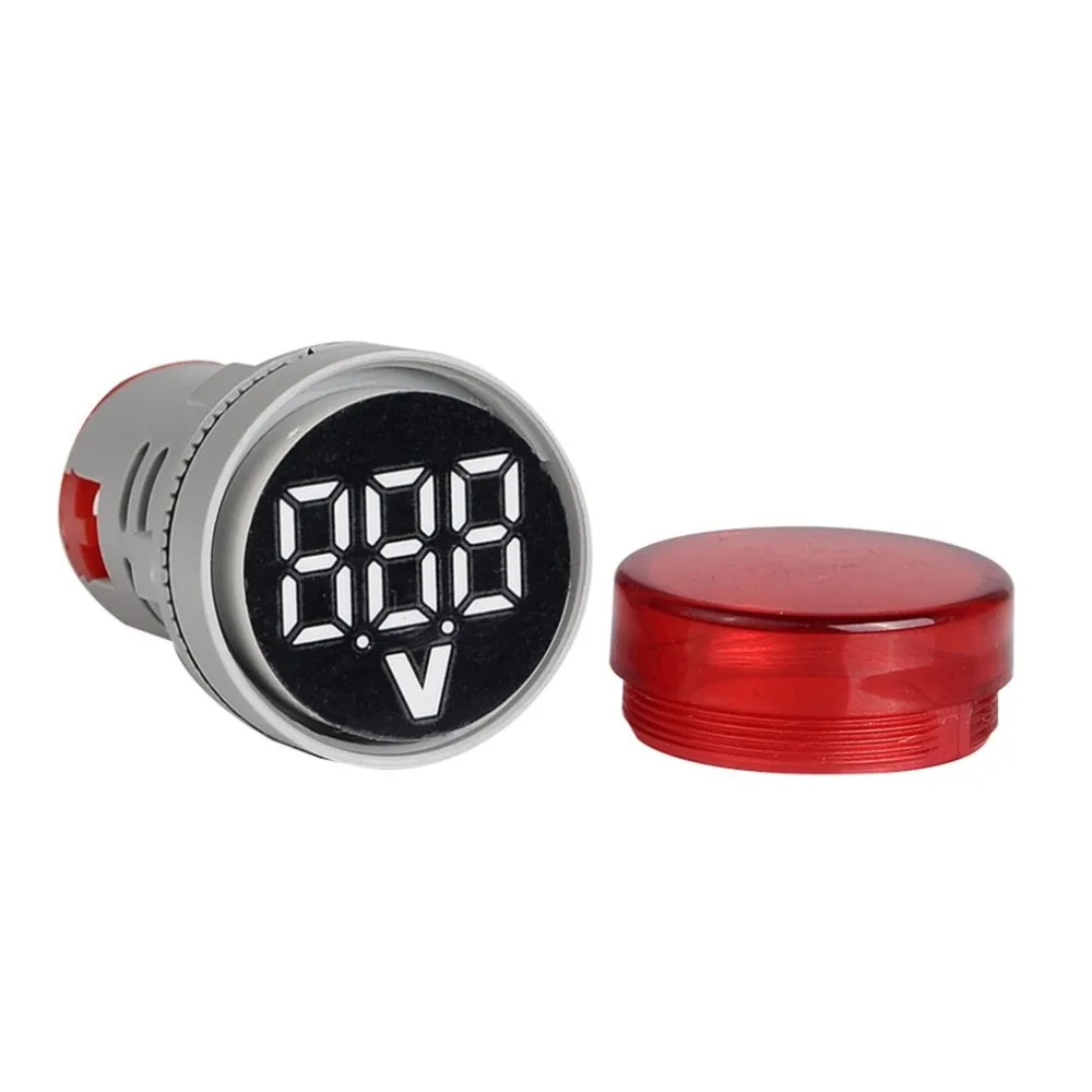 

SINOTIMER 60-500V AC Digital LED Display Volt Indicator Signal Light Lamp Mini Voltmeter Tester Voltage Detector Gauge