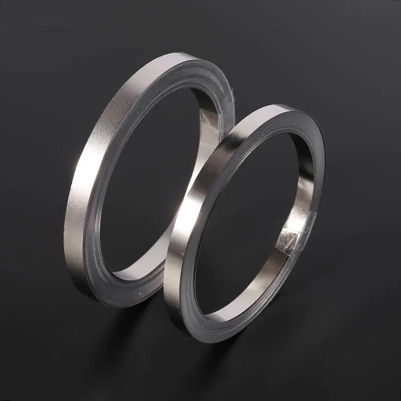 

10m Nickel-plated Strip Tape For Li 18650 Battery Spot Welding 0.1x5mm/0.15x6mm -hol