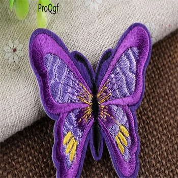 

Prodgf 5Pcs A Set purple de butterfly Repair Cloth Fabric