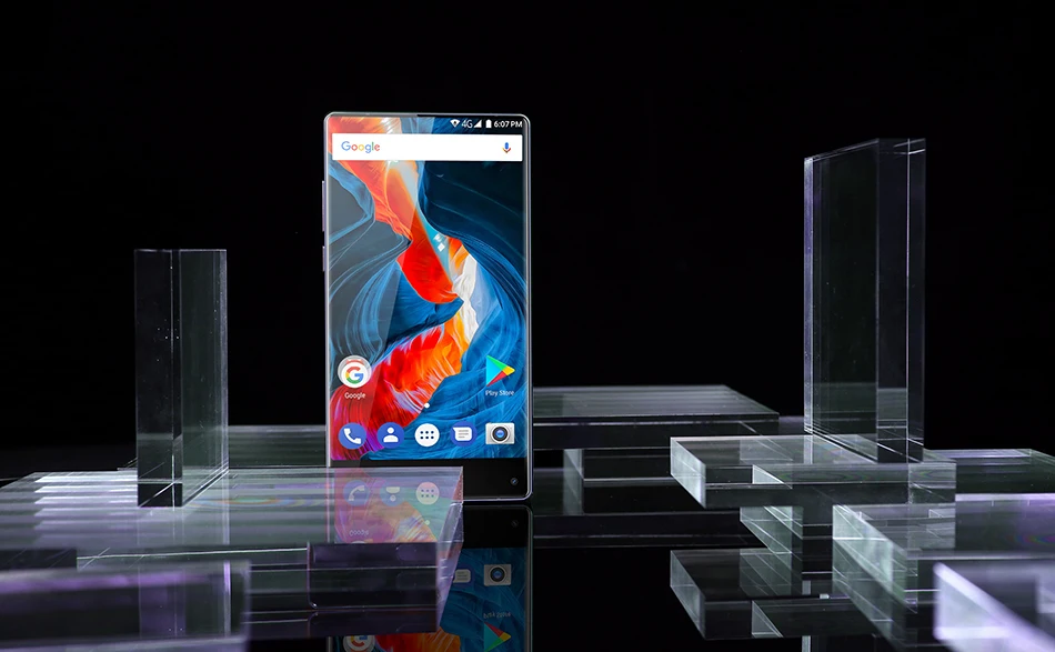 Ulefone MIX S 4G мобильный телефон 5," HD Безель-меньше четырехъядерный 2 Гб 16 Гб 13 МП Двойная камера 3300 мАч отпечатков пальцев OTG Android 7,0 смартфон