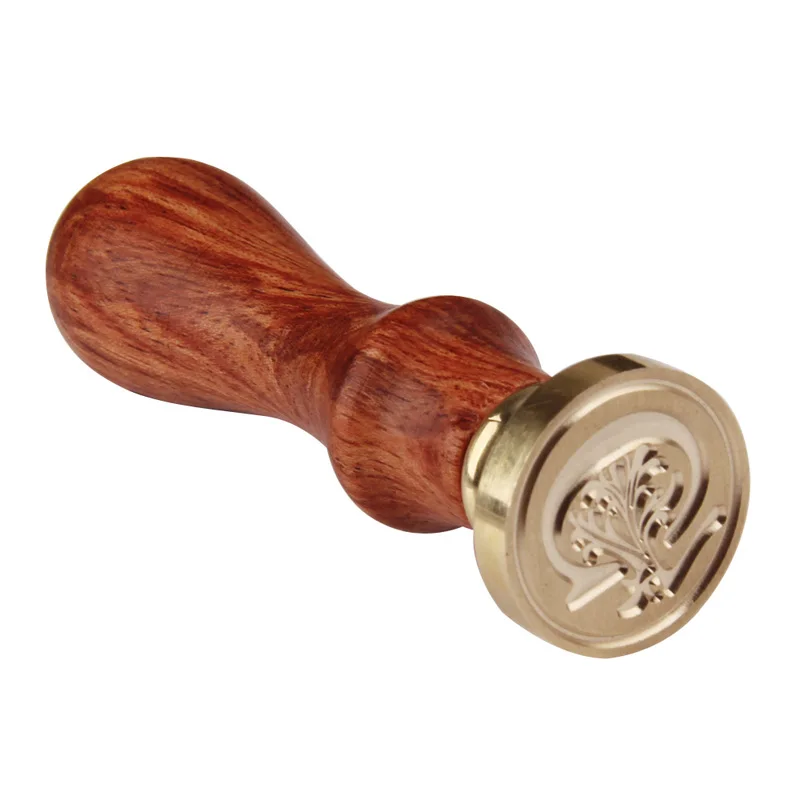 

1pc Retro Sealing Wax Classic Initial Wax Seal Stamp Alphabet Letter C Retro Wood Wax Seal Stamp Craft Gifts