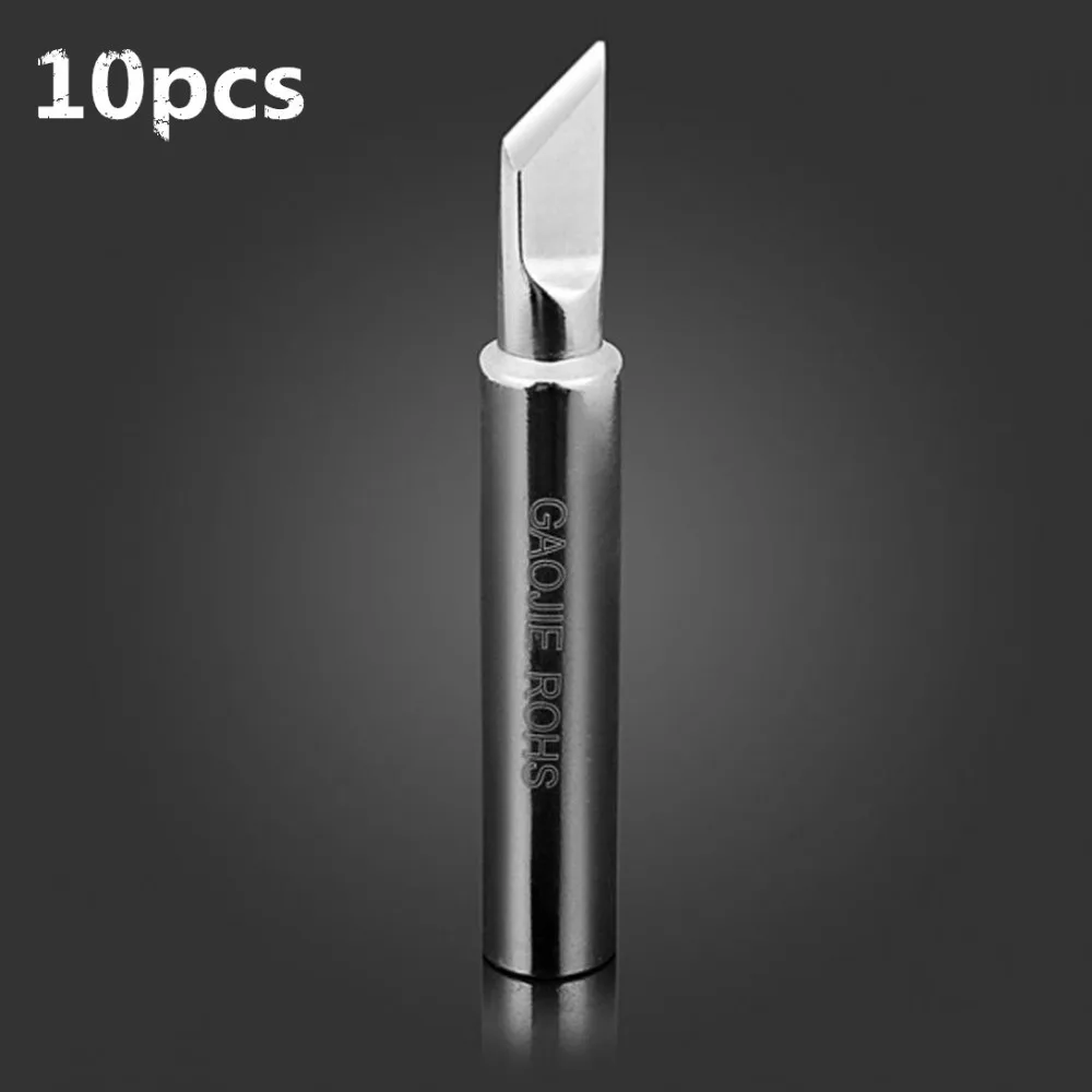 

10pc 907 K Shape Knife Solder Bit Soldering Iron Tip Lead Free
