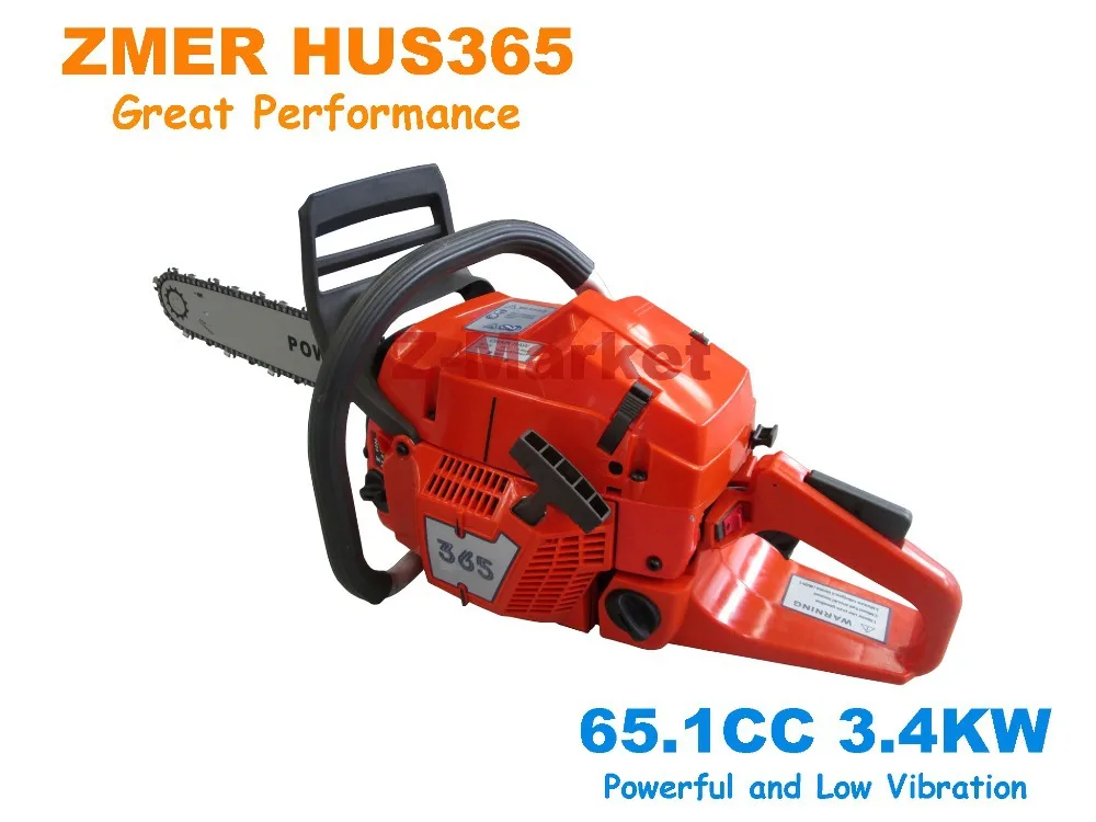 Buy Online Professional Wood Cutter ZMER HUS365 65CC 3.4KW Petrol