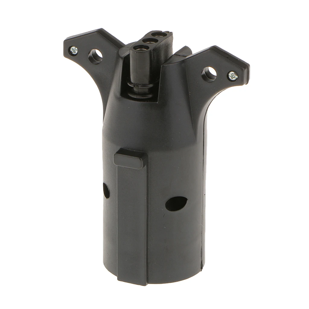 7 Ways Round to 4 Ways Pin Flat Trailer Adapter Plug Connector Converter 7 Ways Round to 4 Ways Pin Flat Trailer Adapter Plug Connector Converter