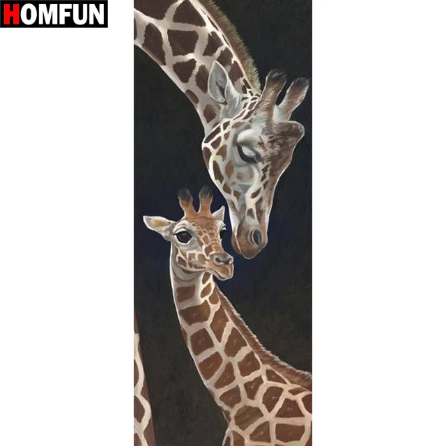 HOMFUN полная квадратная/круглая дрель 5D DIY Алмазная картина "Love animals" 3D вышивка крестиком 5D домашний Декор подарок A07550 - Цвет: Армейский зеленый