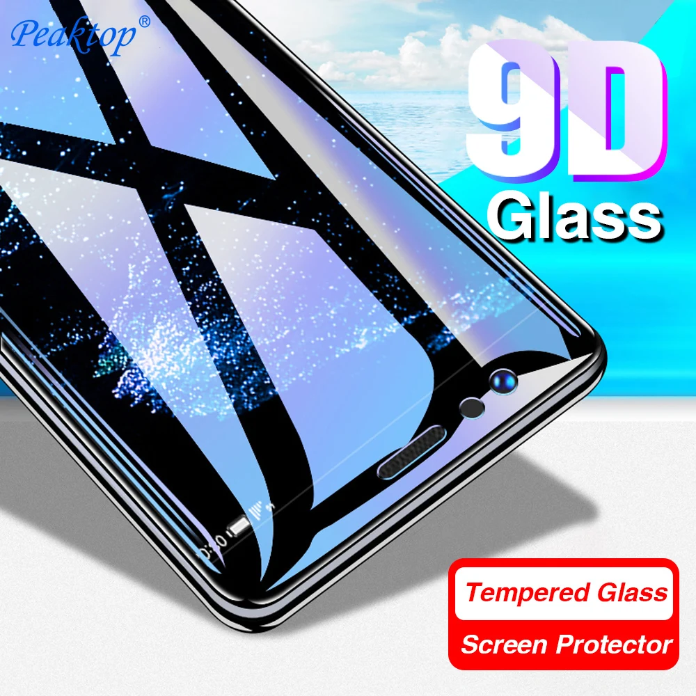 

2pcs 9D Tempered Protective Glass For Motorola Moto One Power Screen Protector Glass On For Moto P30 Note Play Glass Full Cover