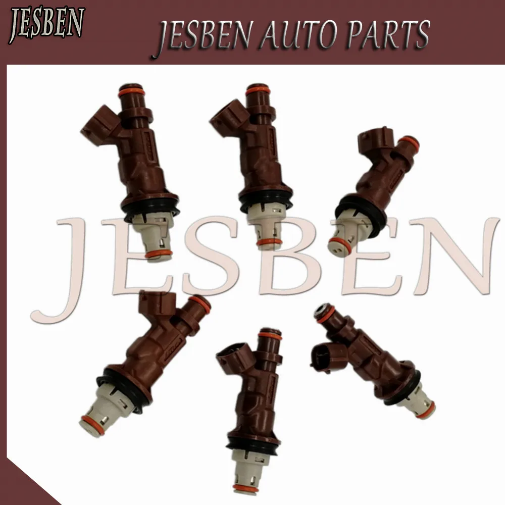 Новые 6 шт топливных форсунок 23250-62040 подходит для Toyota Tundra Tacoma 4runner 3.4L 1999-2004 NO #2325062040