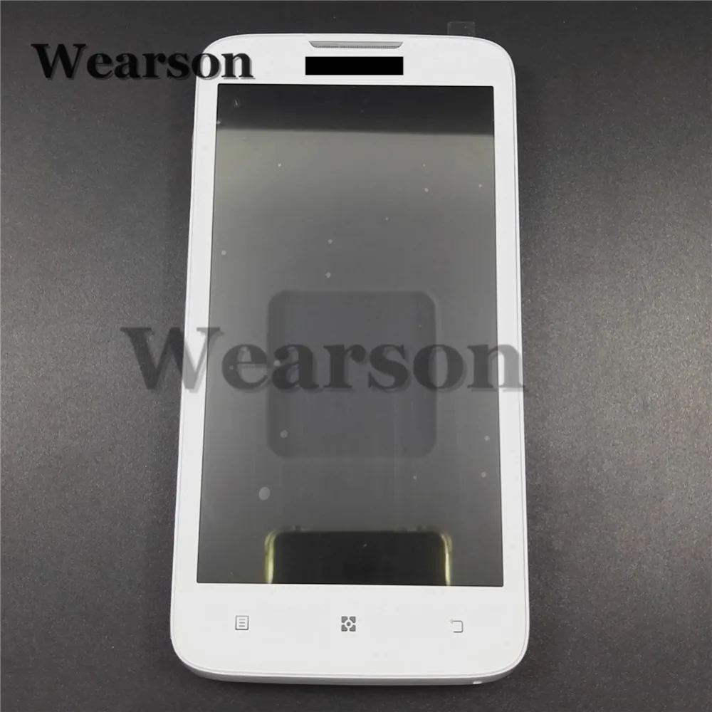 

For Lenovo A680 Touch Screen Digitizer With LCD Display And Frame Assembly Free Shipping With Tracking Number