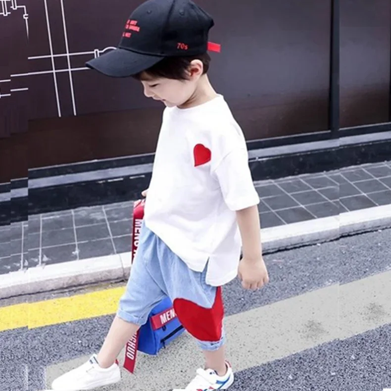 

2019 Summer Boys Girls Fashion Trendy Set