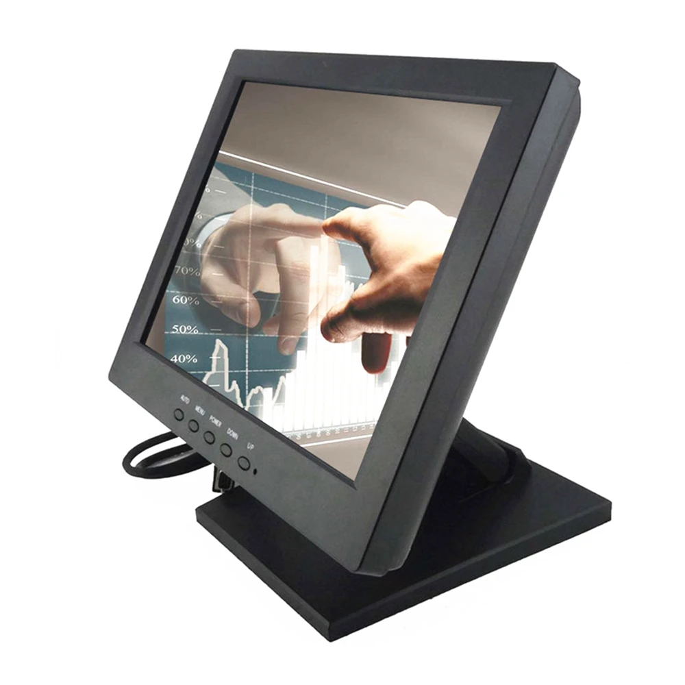 

Wearson 12 Inch 4 Wire Resistive Touch Screen Monitor VGA Input 1024x768 Resolution VESA For Medical care&Pos Cashier&Dentistry