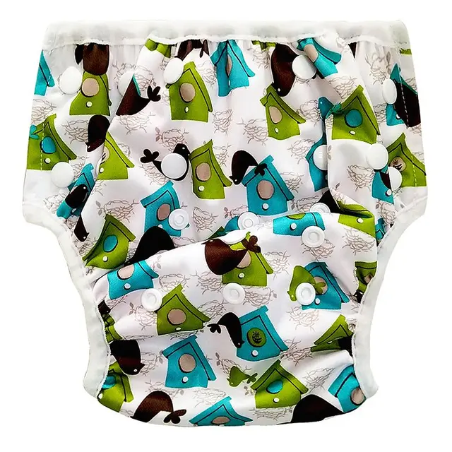 Baby Boy Girl Swimming Pants Adjustable Swim Waterproof Diaper Pool