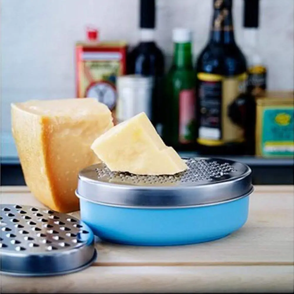 Cheese Grater Multifunction Cooking Tools Julienne Slicer Best Food Grater for Hard & Soft Cheeses Ginger Zest Your Lemon Orange Nuts