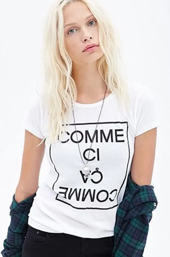 t shirt comme ci comme ca