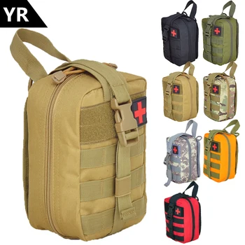 

Outdoor Survival Tactical Medical First Aid Kit Molle Medical EMT Cover Emergency Military Package Hunting Utility Belt Bag