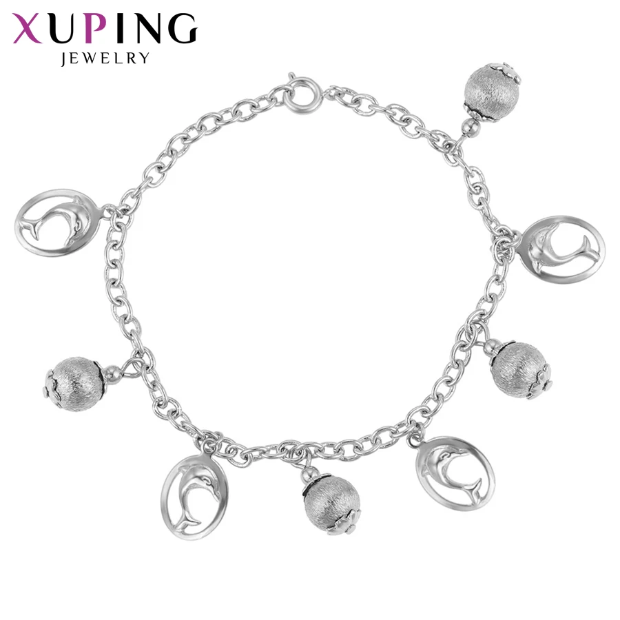 

Xuping New Design Elegant Bracelets Charm Style Bracelets Women Girls Imitation Jewelry Halloween Gifts S84.1-75169