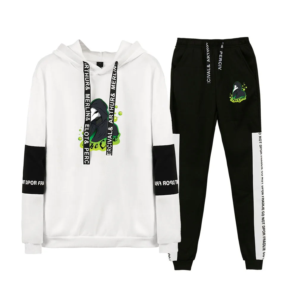  Frdun Scp Foundation Women and men Spring Clothes 2019 Hot Sale hoodies+jogger pants Print Kpops so