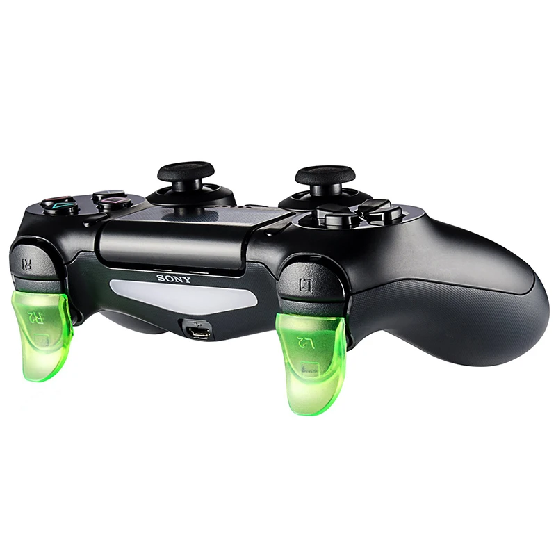1 шт. изогнутый L2 R2 триггер расширитель кнопки комплект для playstation 4 PS4 S/PS4 Slim/PS4 Pro игровой контроллер аксессуары