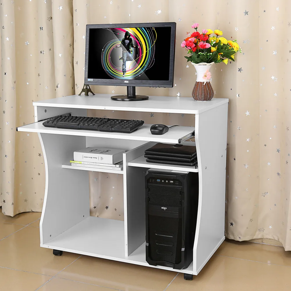 Home Office Desk Corner Computer Pc Writing Table Workstation