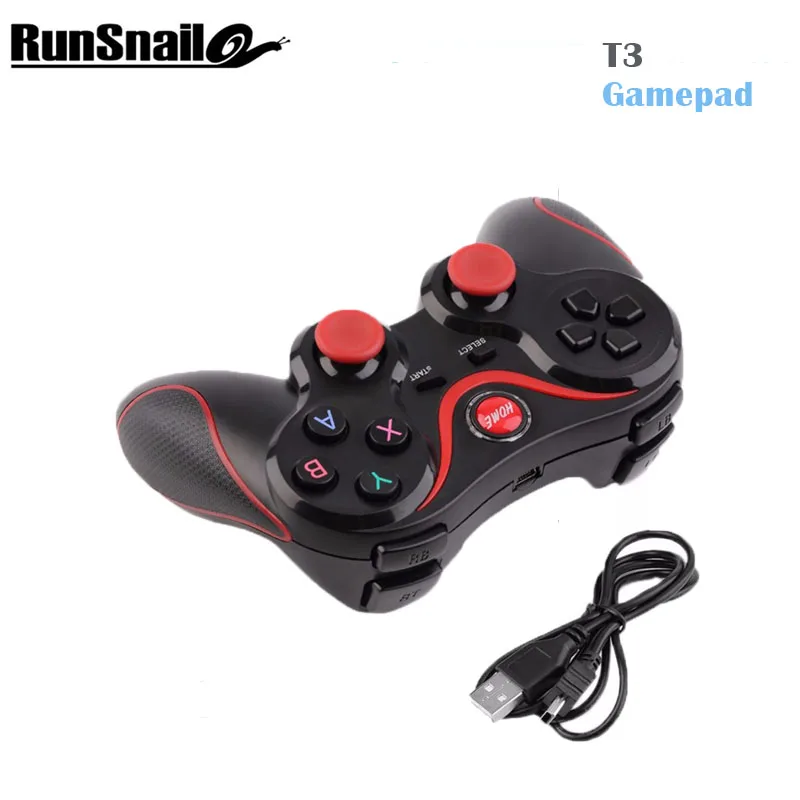 

New T3 Smart Phone Game Controller Wireless Joystick Bluetooth 3.0 Android Gamepad Gaming Remote Control for phone PC Tablet