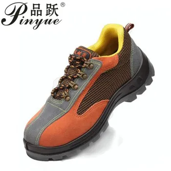 

Air Mesh Working Shoes Men Safety Shoes Steel Toe Cap for Men Puncture Proof Durable Breathable Protective Footwear Work Shoes
