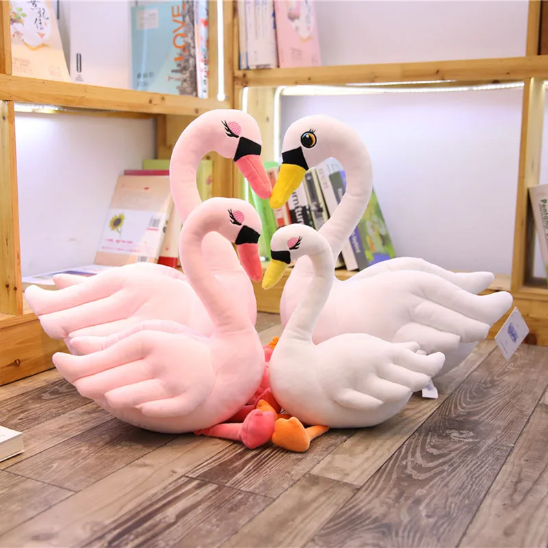 swan plush toy