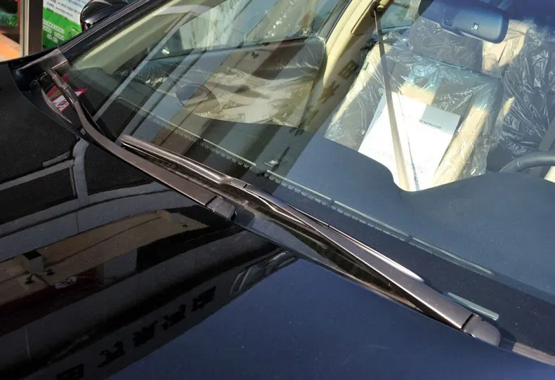 1 шт., стеклоочистители для лобового стекла автомобиля, сменные гибридные натуральные щетки стеклоочистителя, резиновая Замена для Honda Accord Crv Infiniti