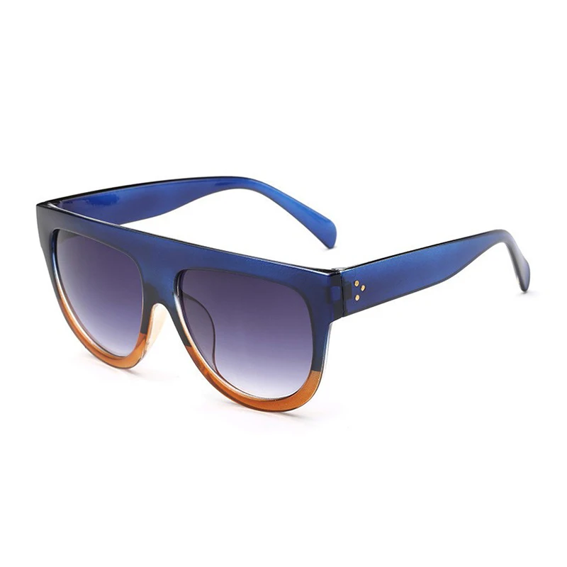 Брендовые мужские очки с полной оправой, дизайнерские солнцезащитные очки, женские солнцезащитные очки с градиентными линзами - Цвет линз: F