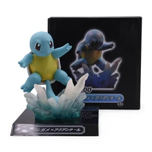 Buy Pocket GO Anime Squirtle PVC Action Figure Toy Cartoon Doll Model Collection Toys For Children Christmas Gift Free Shipping