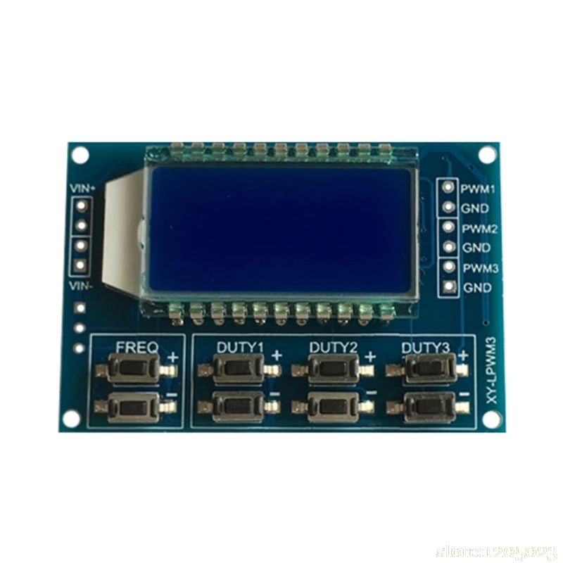 Генератор сигналов PWM частота импульсов рабочий цикл регулируемый модуль ЖК-дисплей Дисплей 1Hz-150Khz 3,3 V-30 V PWM борту модуль W315
