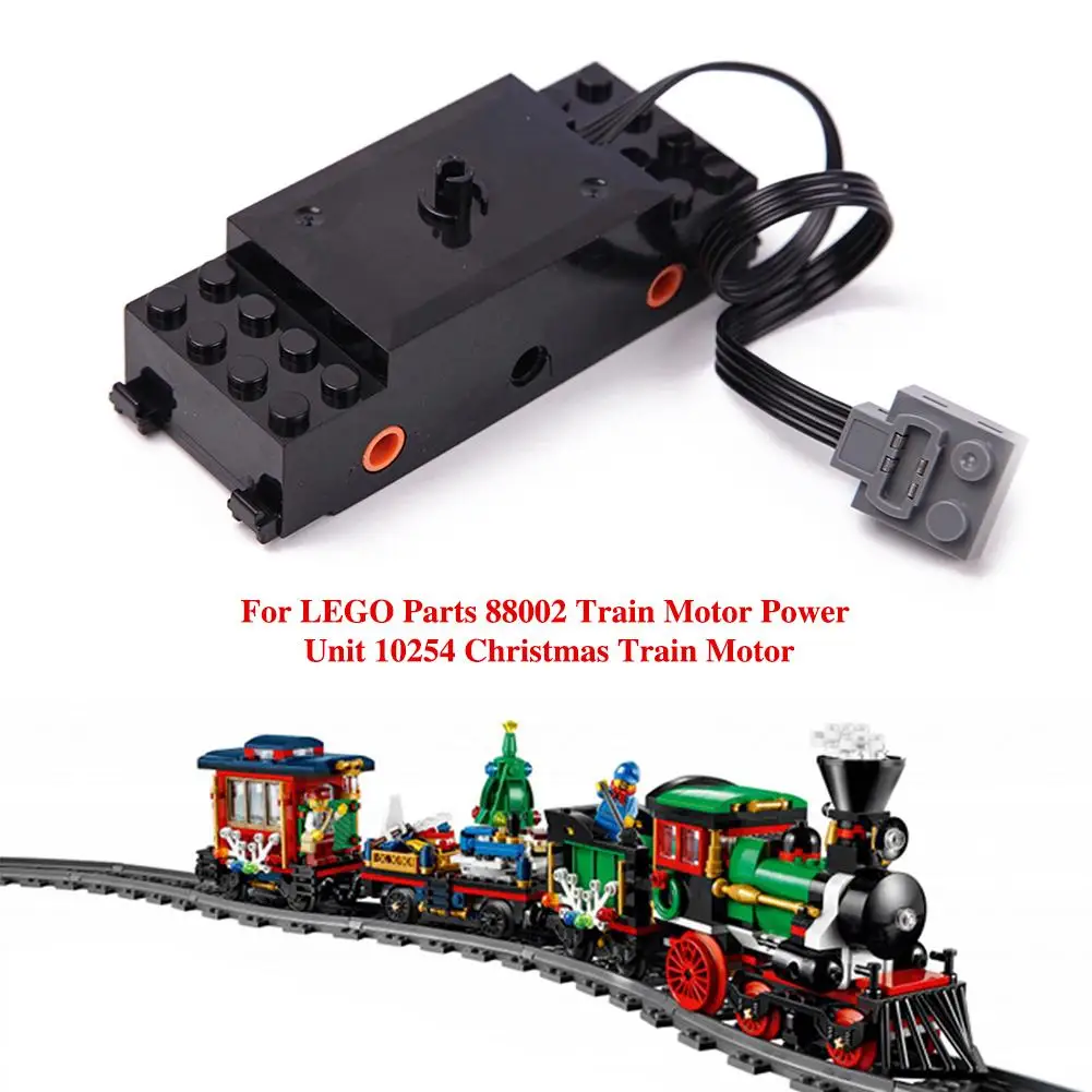 

Legoed parts multi power functions tool servo blocks train moto motor model sets building kits 88002 Christmas Train Motor