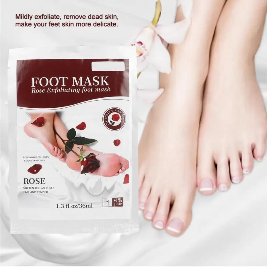 Pedicure Moisturizing Foot Care Exfoliating Peel Mask Nourishing Remove Dead Skin 36g Heel File | Красота и здоровье