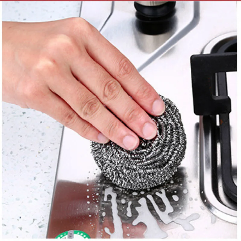 

New Welding Soldering Solder Iron Tip Cleaner Cleaning Steel Wire Sponge Ball New