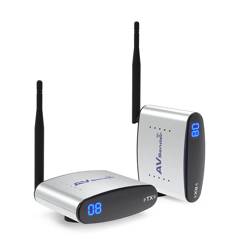 2.4G RCA TV set-top box wireless video and audio extension transmitter PAT-265 wireless AV transmitter 2.4G RCA TV set-top box wireless video and audio extension transmitter PAT-265 wireless AV transmitter