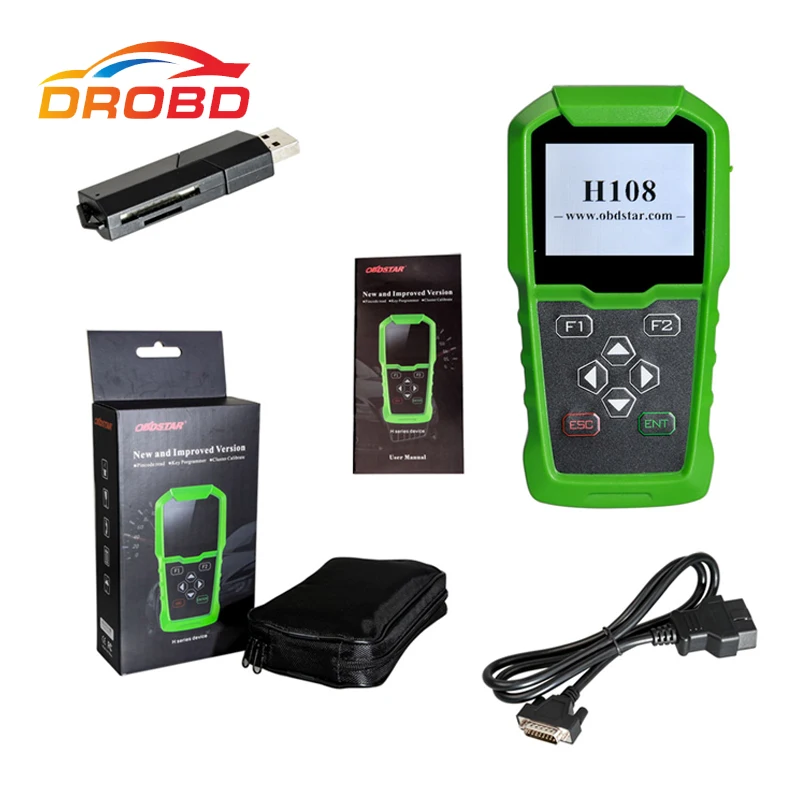 

2018 new OBDSTAR H108 PSA Programmer Support All Key Lost Programming/Pin Code Reading/Cluster Calibrate for Peugeot/Citroen/DS