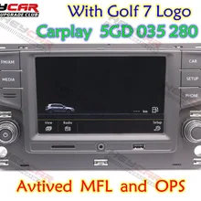 Carplay 6," MIB радиоприемник 5GD035280B 5GD 035 280 B для VW Golf 7 MK7 VII Passat B8 MQB Tiguan