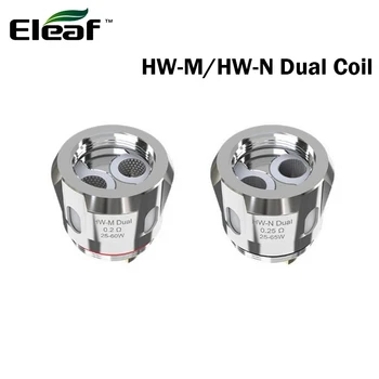 

5Pcs Original Eleaf HW-M Dual Head HW-N Dual Coil E Cigarette Evaporator for iStick NOWOS ELLO Duro Tank Vs HW-M HW-N Coil