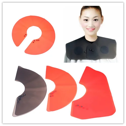 Silicone Barber Cape Hair Cutting Cloth Wrap Collar Shield Waterproof Hair Coloring Haircut Neck Cape Cuttin Hair Accessory