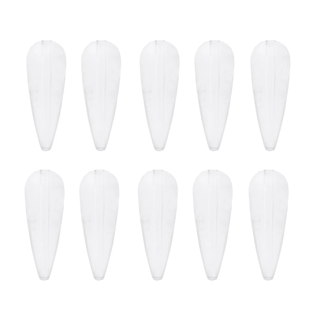 10pcs/lot Acrylic Bombarda Sinking 3.5g Fly Fishing for Long Distance Casting Lures