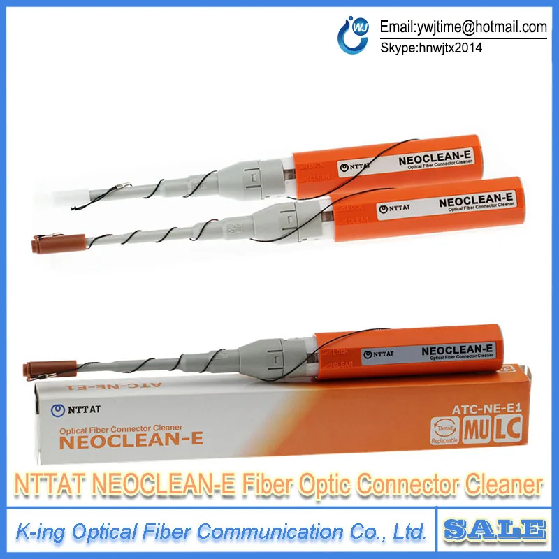 

NTT-AT Fiber Optic Smart Cleaner Pen SC/ST/FC 2.5mm Fiber Optic Cleaning Tool