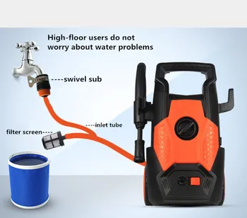

NEW 1400W Car Washing Machine Portable High Pressure Car Washer Household Tool