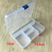 Электронный пластиковый контейнер для инструментов чехол SMD SMT винт для шитья PP прозрачный розовый синий компонент коробка для хранения