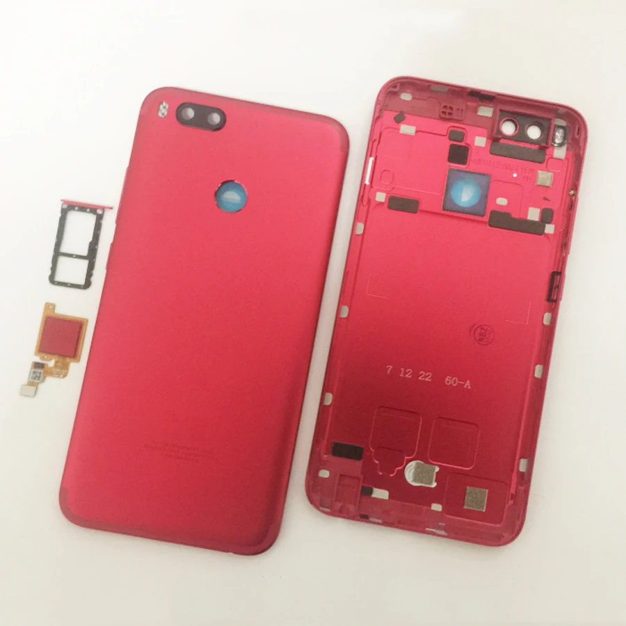 Оригинальный чехол для аккумулятора Xiaomi Mi A1 5X MiA1 Mi5X задняя крышка корпуса + датчик