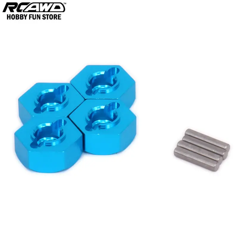 RCAWD шестигранник колеса Hub адаптер для Rc автомобиля 1/12 Wltoys L959 L969 L979 L202 L212 L222 K959 Диаметр 12 мм Толщина 5 мм