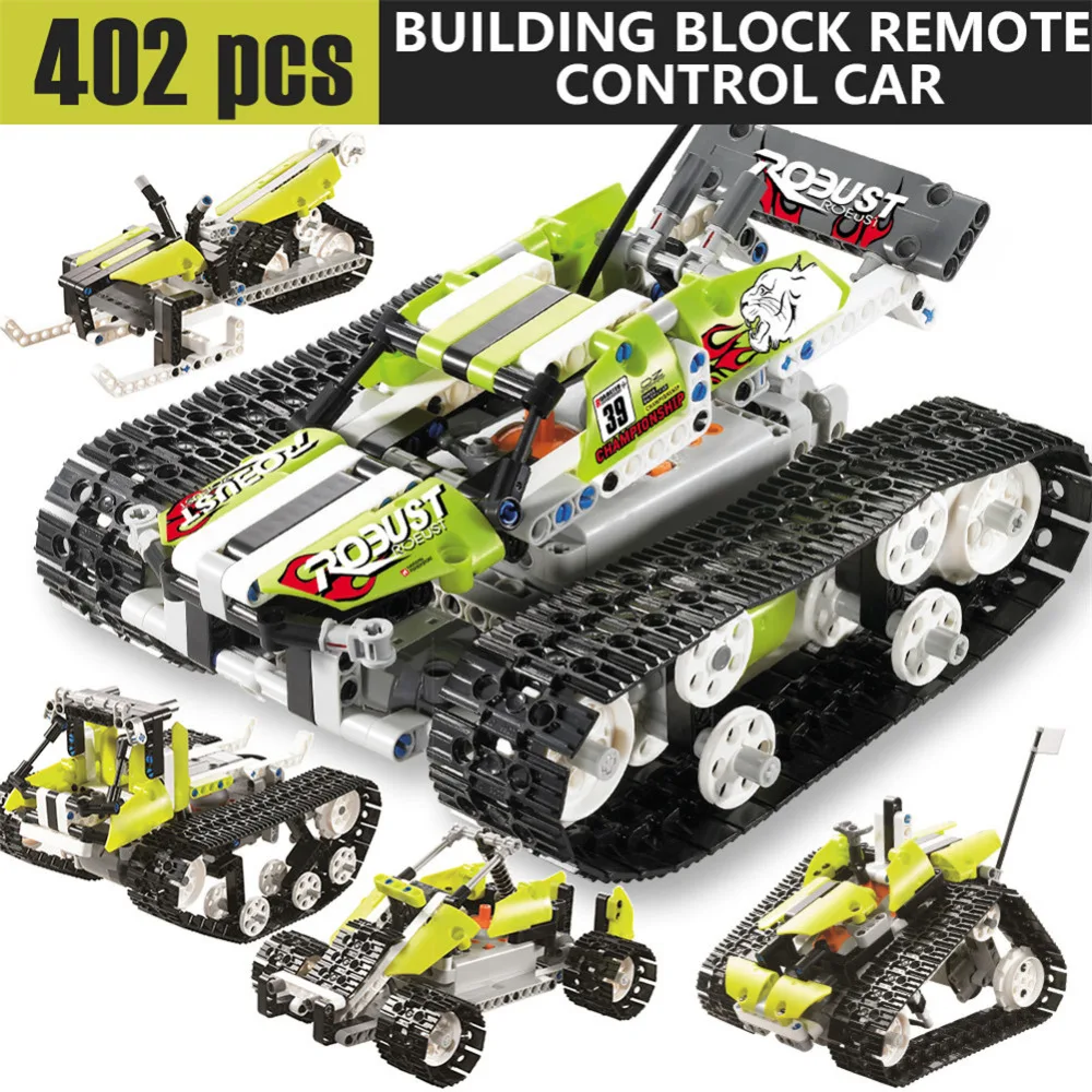 

SDL 2017A-31 2 Channels DIY Building Block Remote Control Tank