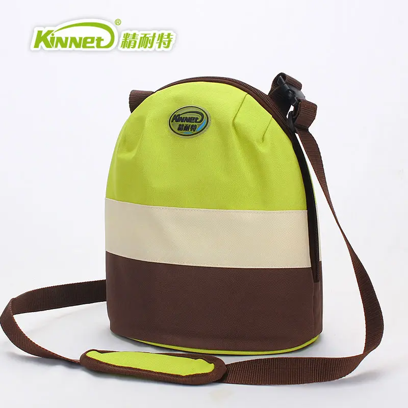 KinNet, сумка для обеда для девочек, для женщин, 5.2L, привозит, пищевая посылка, алюминиевая фольга, переносная, термальная, кулер, посылка - Цвет: Зеленый
