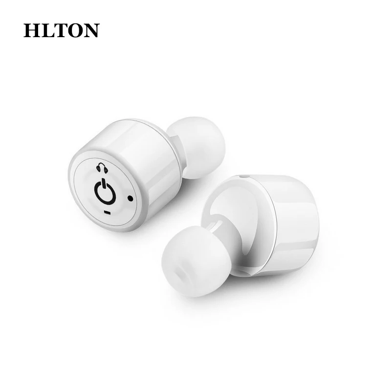 Беспроводная мини гарнитура HLTON с Bluetooth 1 пара стереонаушники вкладыши