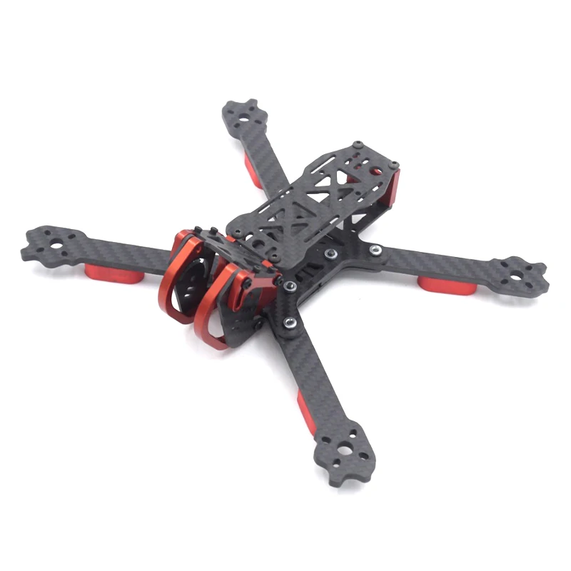 

LEACO FNC230 230mm Wheelbase 4mm Arm Long X Structure Carbon Fiber Frame Kit For RC Models Multirotor Quadcopter DIY Spare Parts